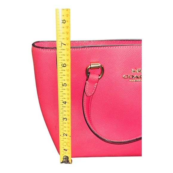 Coach Alice Satchel Bag in Watermelon (Style CA224) Like New authentic - Picture 11 of 17